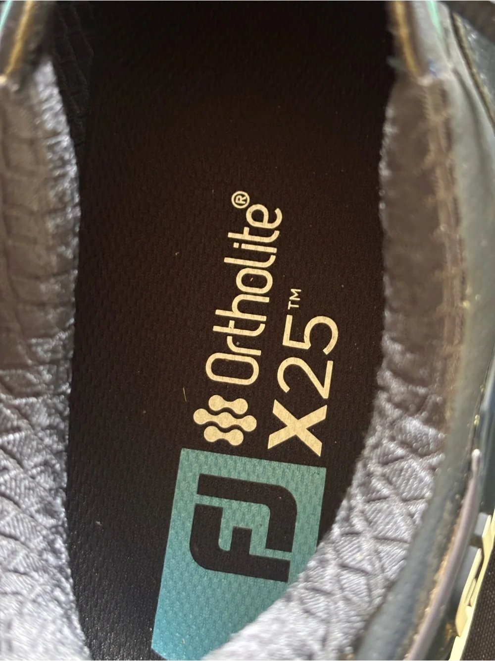 FootJoy Men’s Navy and Beige Athletic Golf Shoes size 12